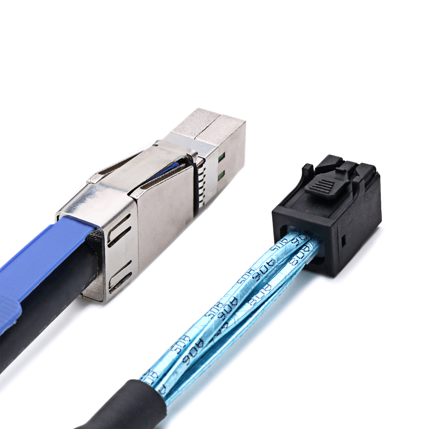YIWENTEC External Mini SAS HD SFF-8644 to Mini SAS HD SFF-8643 Data Server Raid 1m 3.3FT Cable H0109