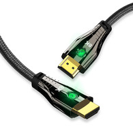 YIWENTEC    HDMI 8K Copper Cord Cable  UHD  High Speed 48Gbps 8K@60Hz 4K@120Hz with LED Indication HDCP2.2 4:4:4 HDR 3D eARC HDMI Cable  F0103