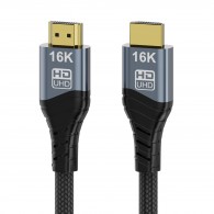 YIWENTEC 16K HDMI 2.2 Cable Real UHD HDR 96Gbps 16K@60Hz 8k @240hz 4K@480Hz Support HDCP 3D HDMI Cable for PS4 SetTop Box HDTVs Projectors F0203